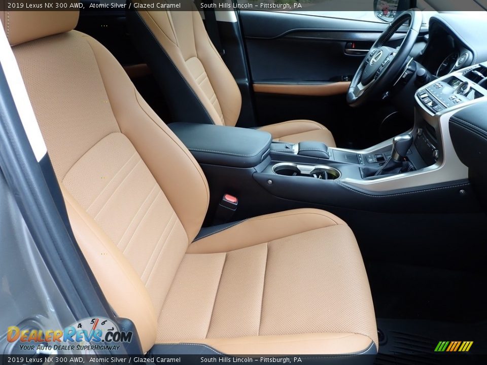 2019 Lexus NX 300 AWD Atomic Silver / Glazed Caramel Photo #11