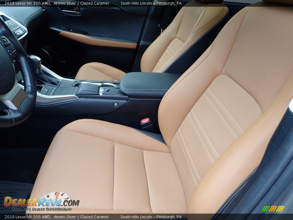 2019 Lexus NX 300 AWD Atomic Silver / Glazed Caramel Photo #15