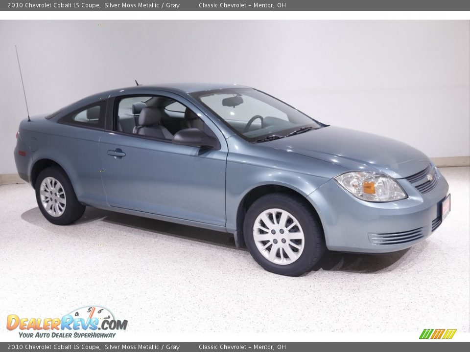 2010 Chevrolet Cobalt LS Coupe Silver Moss Metallic / Gray Photo #1