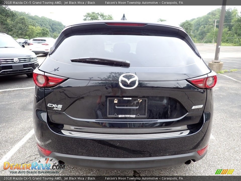 2018 Mazda CX-5 Grand Touring AWD Jet Black Mica / Black Photo #3