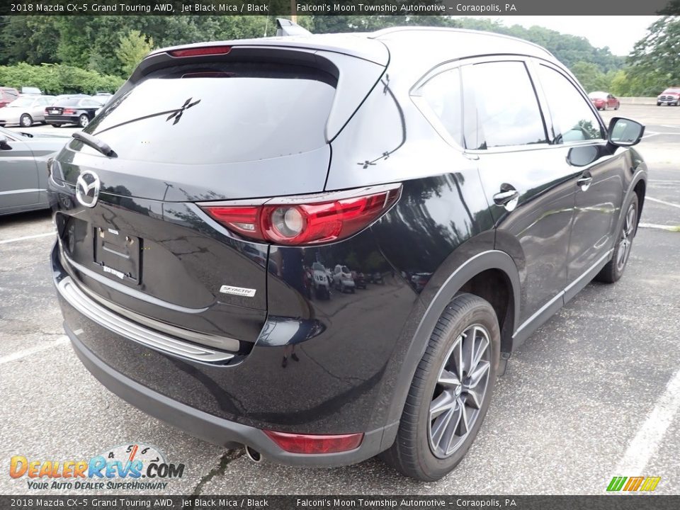 2018 Mazda CX-5 Grand Touring AWD Jet Black Mica / Black Photo #4