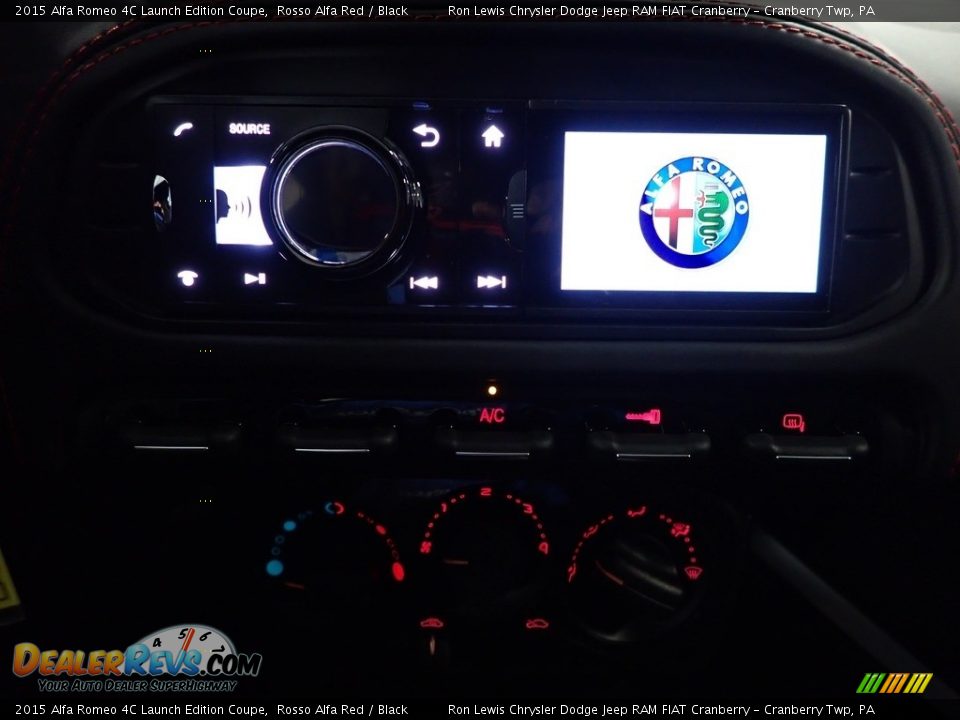 2015 Alfa Romeo 4C Launch Edition Coupe Gauges Photo #10