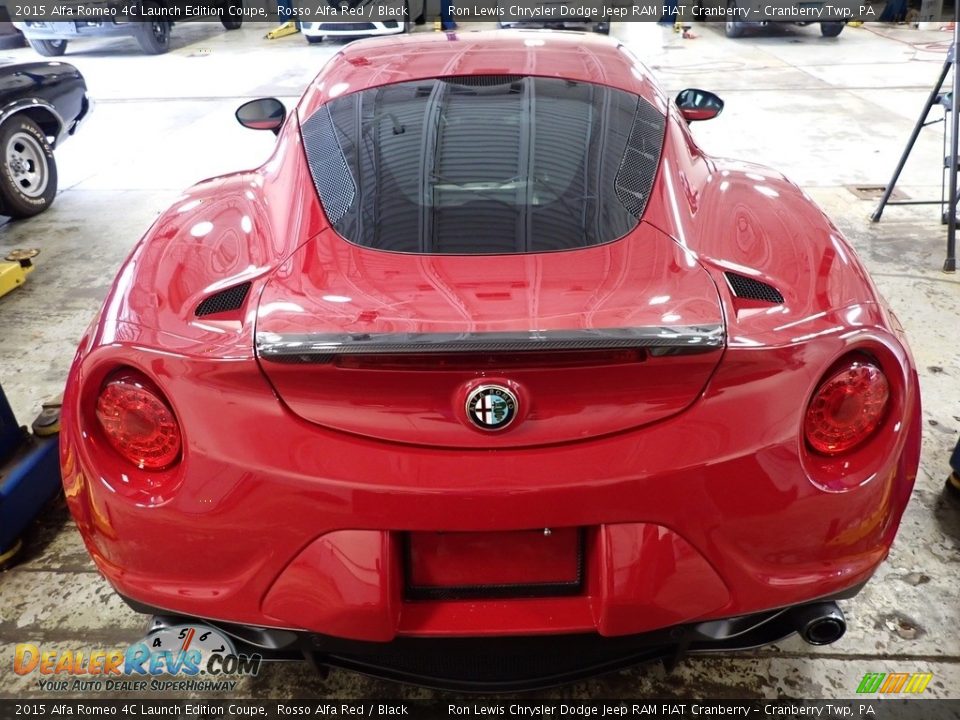 Rosso Alfa Red 2015 Alfa Romeo 4C Launch Edition Coupe Photo #17