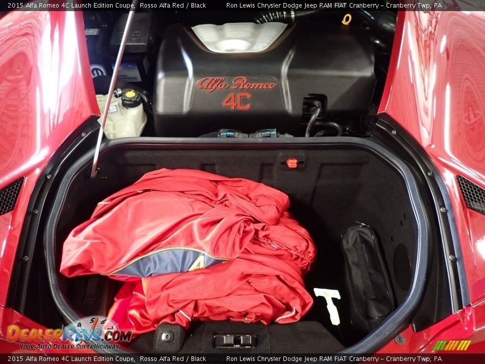 2015 Alfa Romeo 4C Launch Edition Coupe Trunk Photo #18