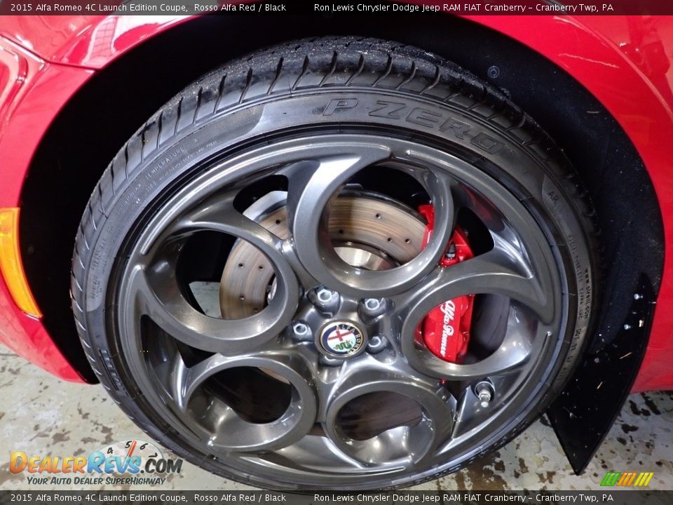 2015 Alfa Romeo 4C Launch Edition Coupe Wheel Photo #20