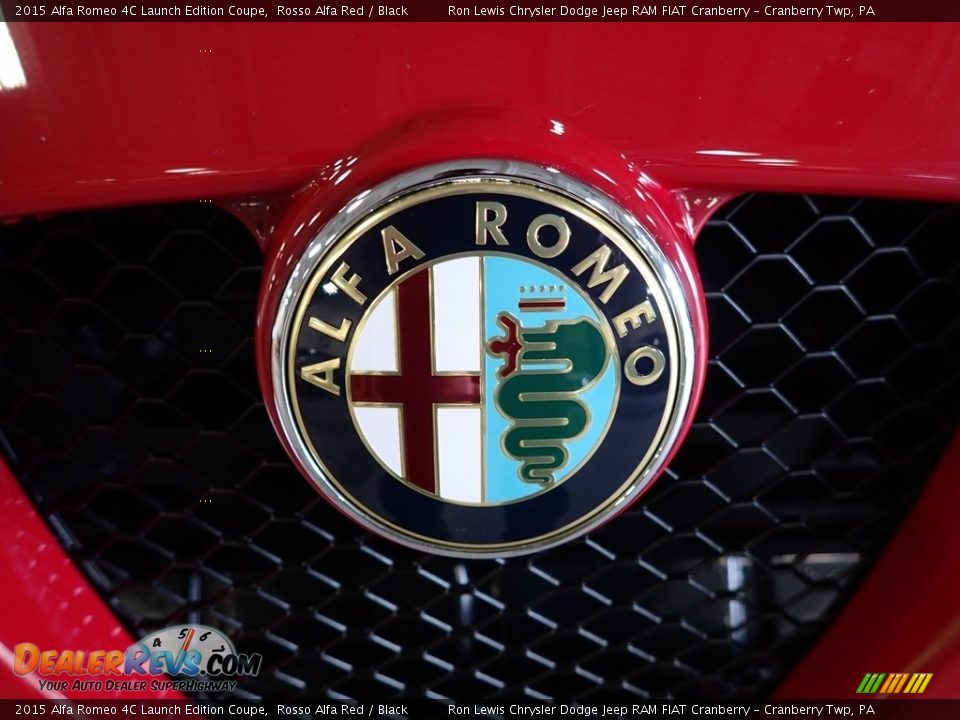 2015 Alfa Romeo 4C Launch Edition Coupe Logo Photo #21