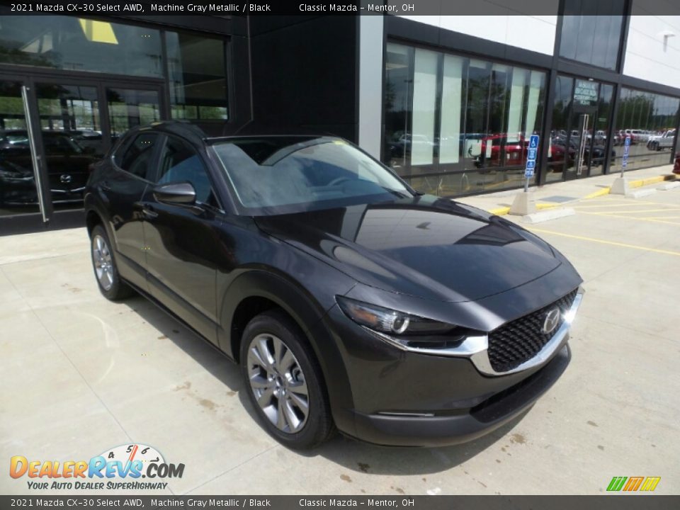 2021 Mazda CX-30 Select AWD Machine Gray Metallic / Black Photo #1