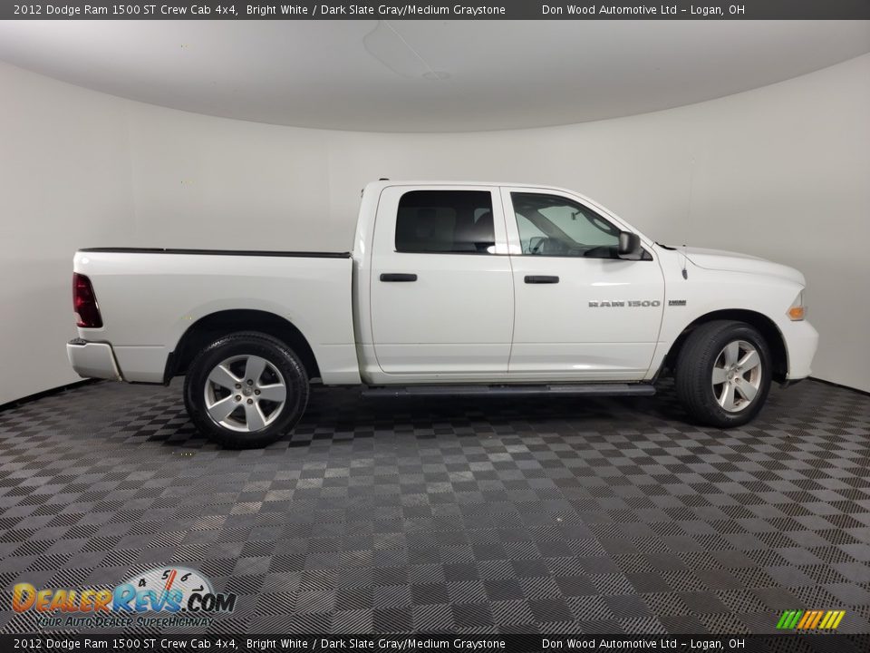 2012 Dodge Ram 1500 ST Crew Cab 4x4 Bright White / Dark Slate Gray/Medium Graystone Photo #9
