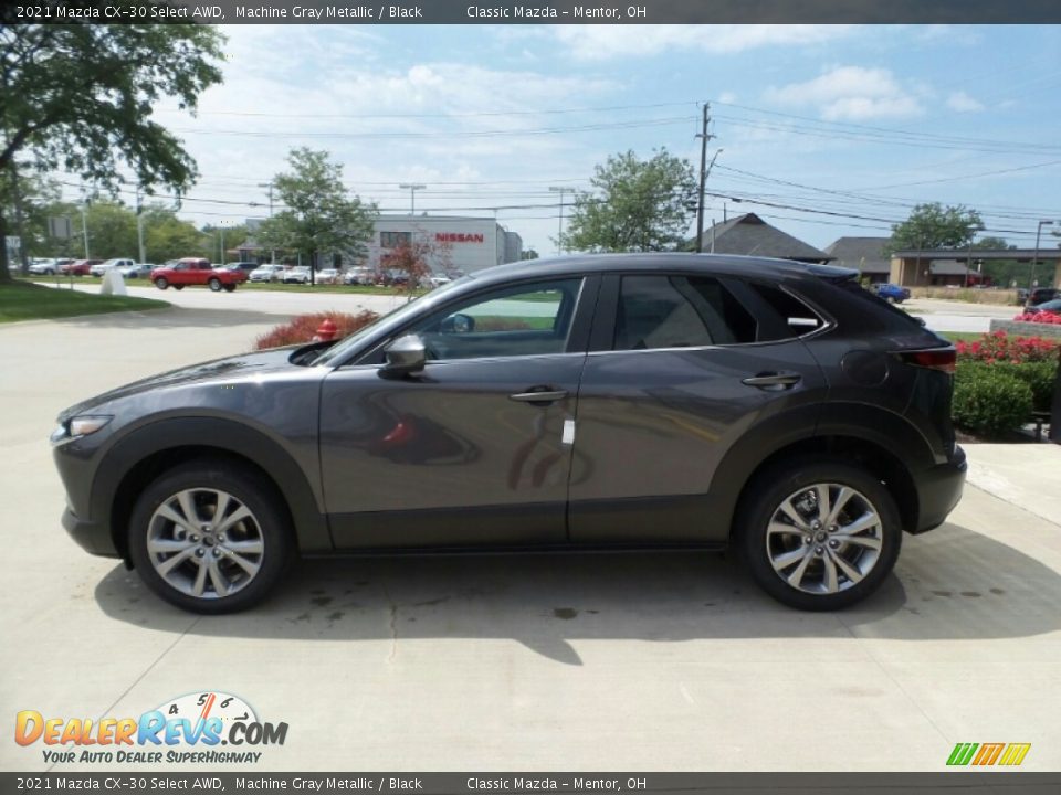 2021 Mazda CX-30 Select AWD Machine Gray Metallic / Black Photo #6