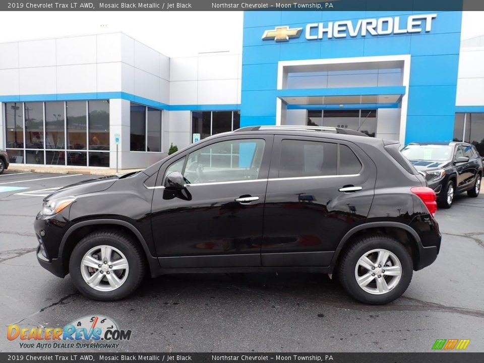 2019 Chevrolet Trax LT AWD Mosaic Black Metallic / Jet Black Photo #3