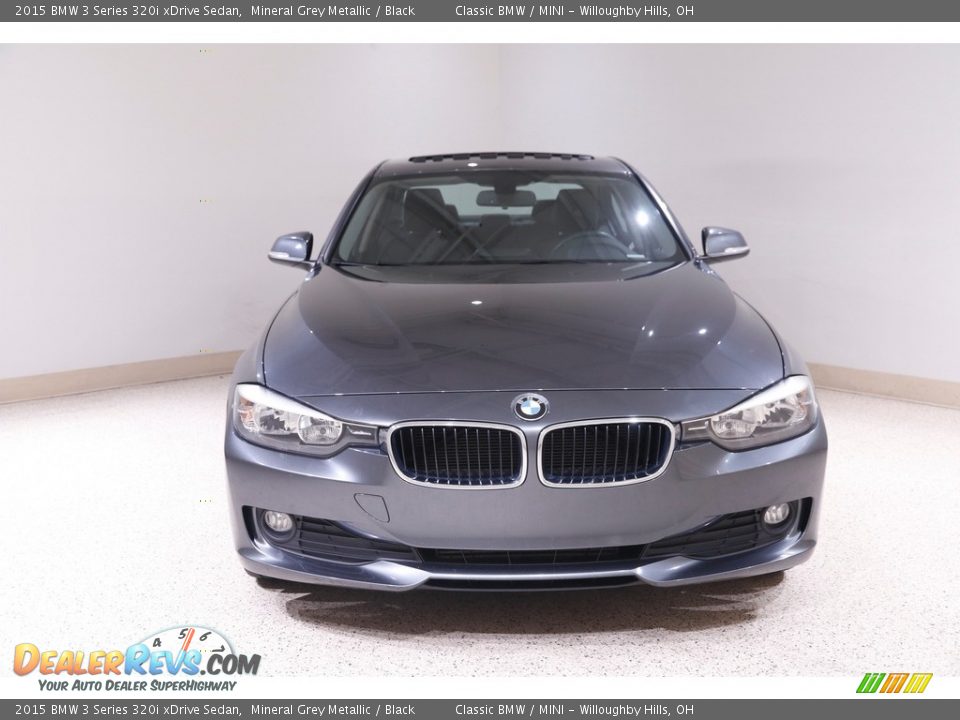 2015 BMW 3 Series 320i xDrive Sedan Mineral Grey Metallic / Black Photo #2