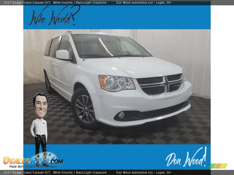 2017 Dodge Grand Caravan SXT White Knuckle / Black/Light Graystone Photo #1