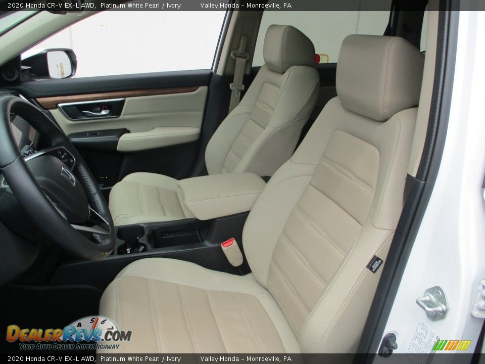 2020 Honda CR-V EX-L AWD Platinum White Pearl / Ivory Photo #11