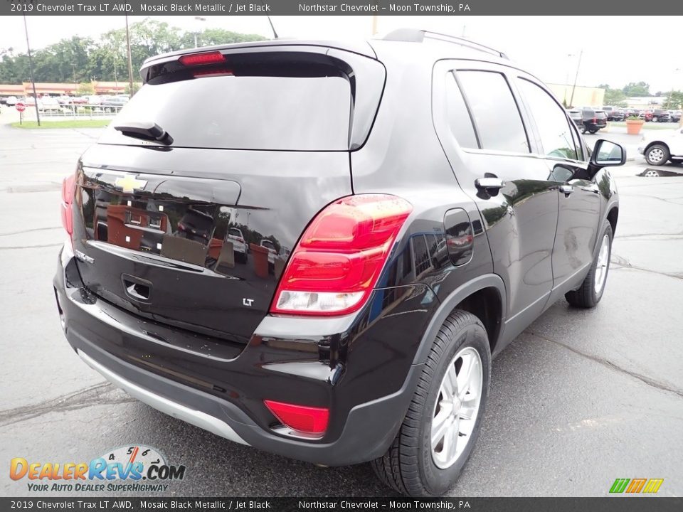 2019 Chevrolet Trax LT AWD Mosaic Black Metallic / Jet Black Photo #8