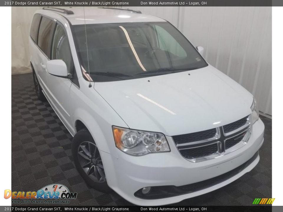2017 Dodge Grand Caravan SXT White Knuckle / Black/Light Graystone Photo #3