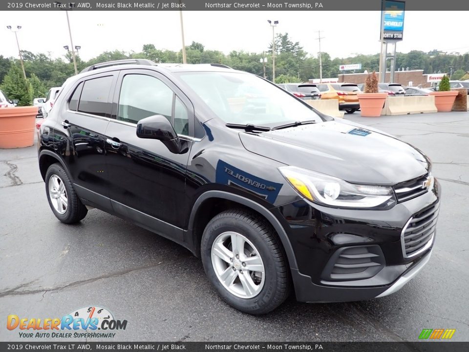 2019 Chevrolet Trax LT AWD Mosaic Black Metallic / Jet Black Photo #11