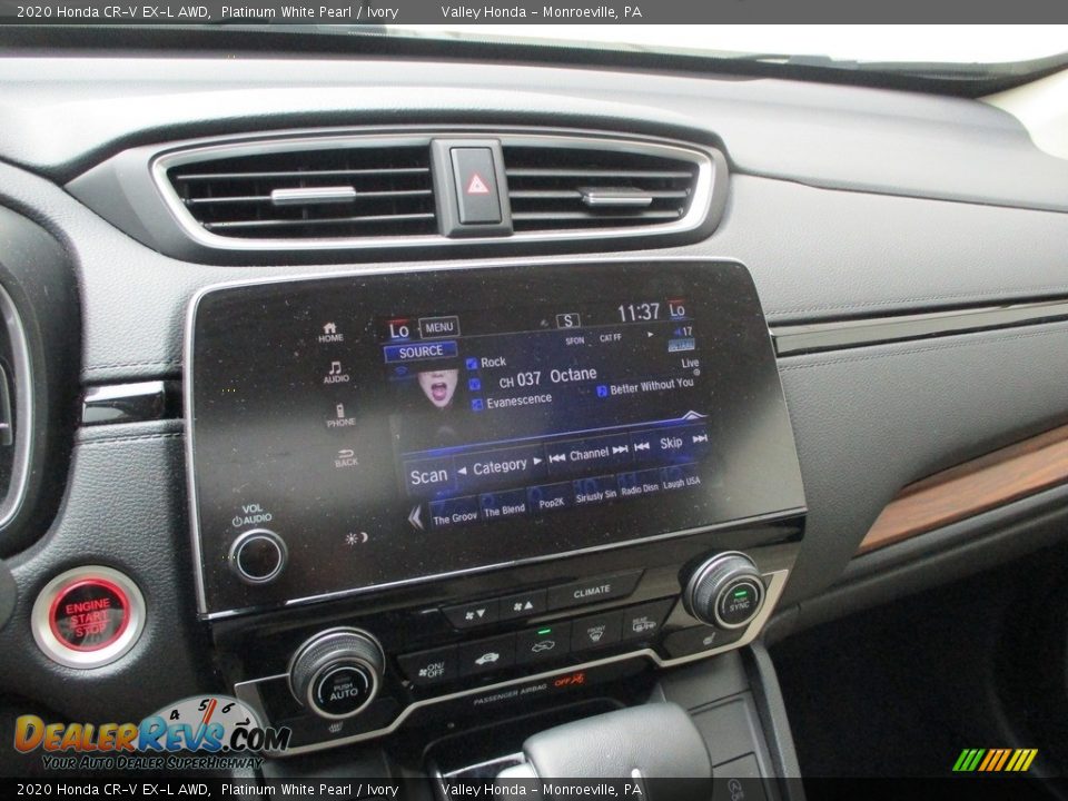 2020 Honda CR-V EX-L AWD Platinum White Pearl / Ivory Photo #14