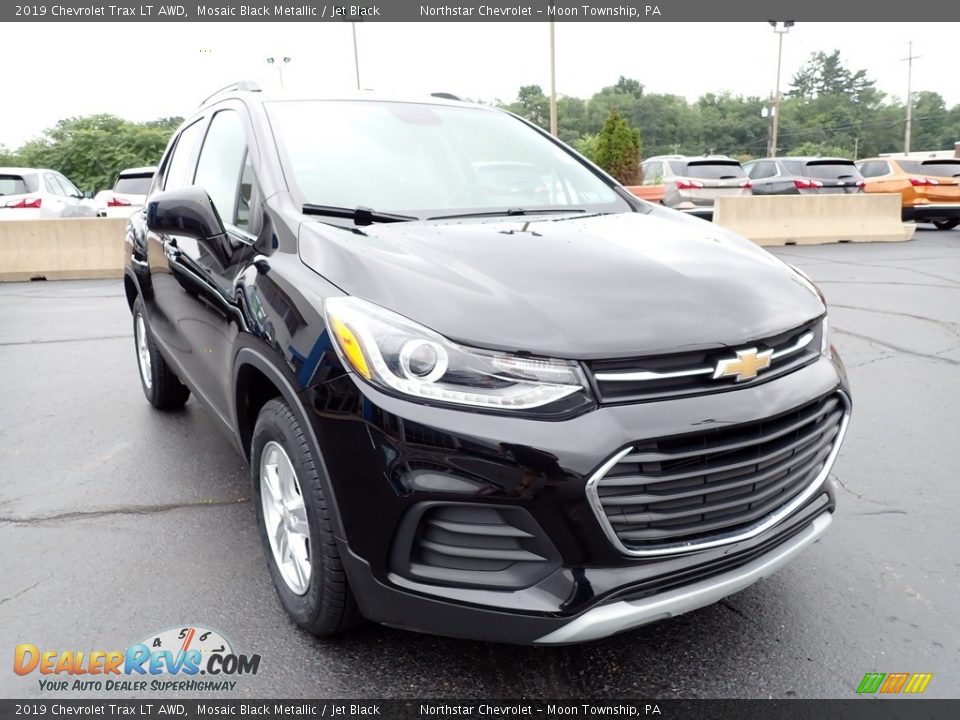 2019 Chevrolet Trax LT AWD Mosaic Black Metallic / Jet Black Photo #12