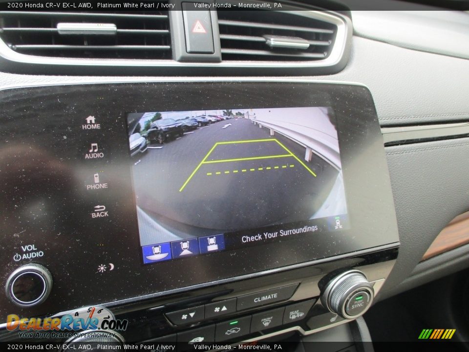 2020 Honda CR-V EX-L AWD Platinum White Pearl / Ivory Photo #15