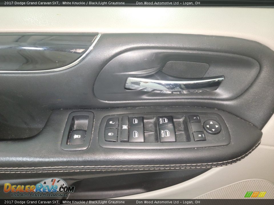 2017 Dodge Grand Caravan SXT White Knuckle / Black/Light Graystone Photo #12