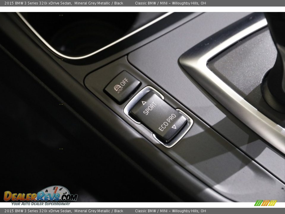 2015 BMW 3 Series 320i xDrive Sedan Mineral Grey Metallic / Black Photo #14