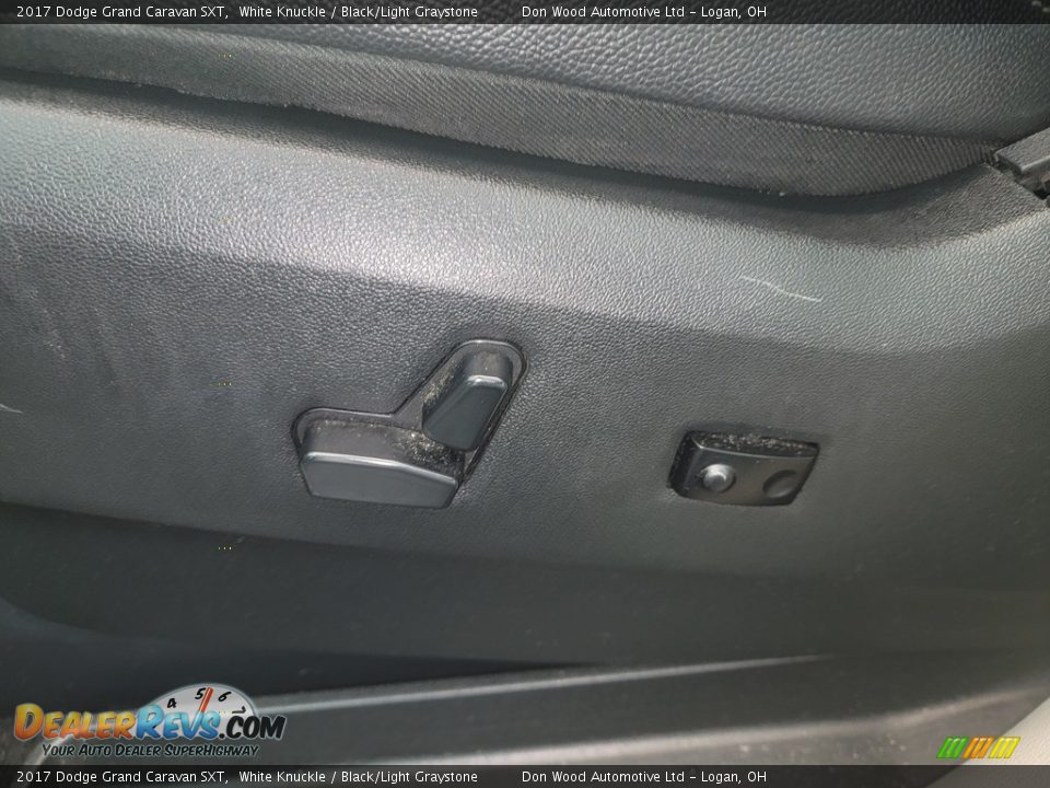 2017 Dodge Grand Caravan SXT White Knuckle / Black/Light Graystone Photo #14