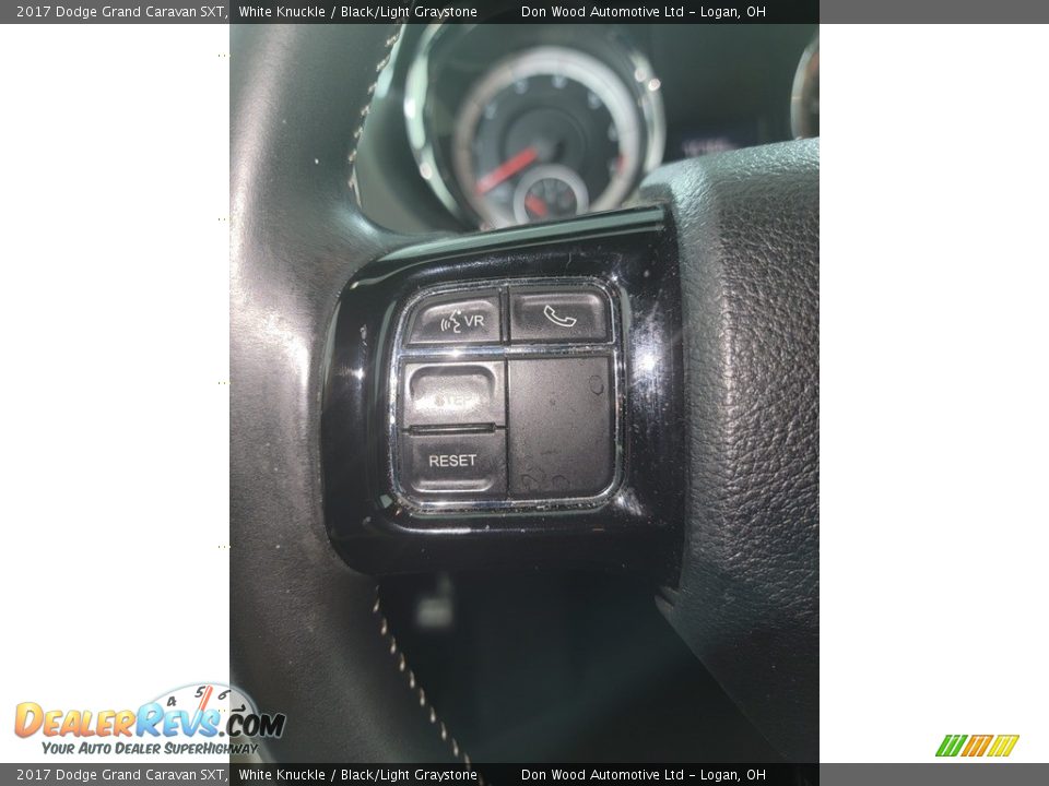 2017 Dodge Grand Caravan SXT White Knuckle / Black/Light Graystone Photo #16
