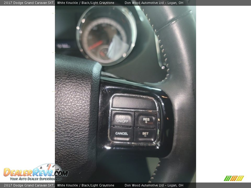 2017 Dodge Grand Caravan SXT White Knuckle / Black/Light Graystone Photo #18