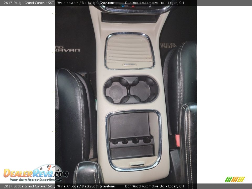 2017 Dodge Grand Caravan SXT White Knuckle / Black/Light Graystone Photo #20