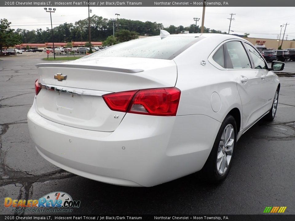 2018 Chevrolet Impala LT Iridescent Pearl Tricoat / Jet Black/Dark Titanium Photo #8