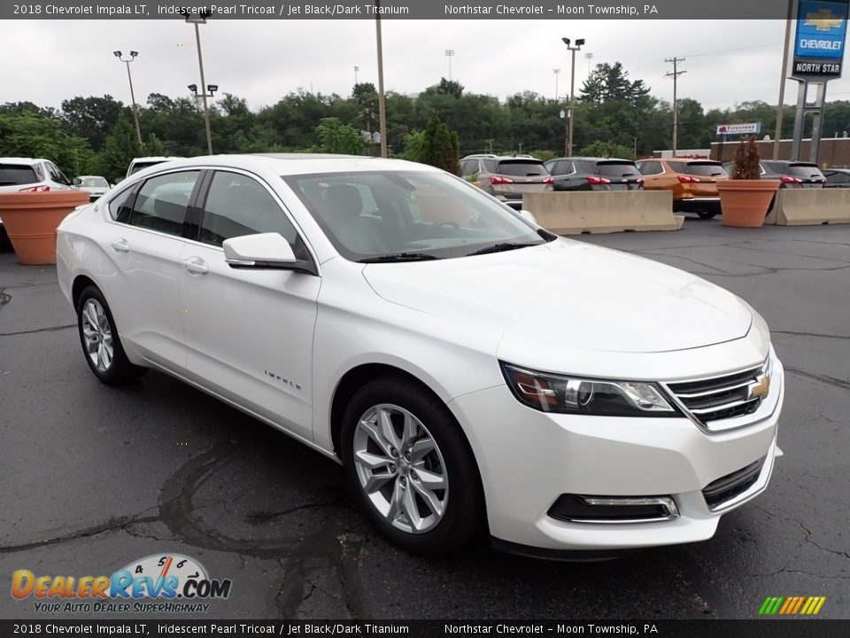 2018 Chevrolet Impala LT Iridescent Pearl Tricoat / Jet Black/Dark Titanium Photo #11