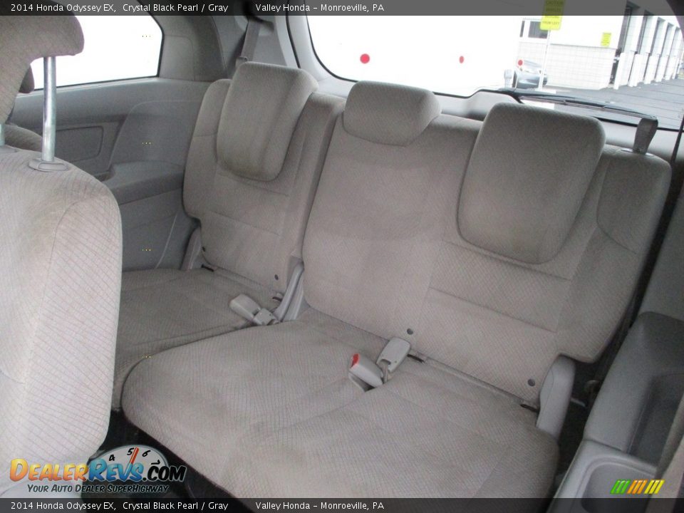 2014 Honda Odyssey EX Crystal Black Pearl / Gray Photo #13