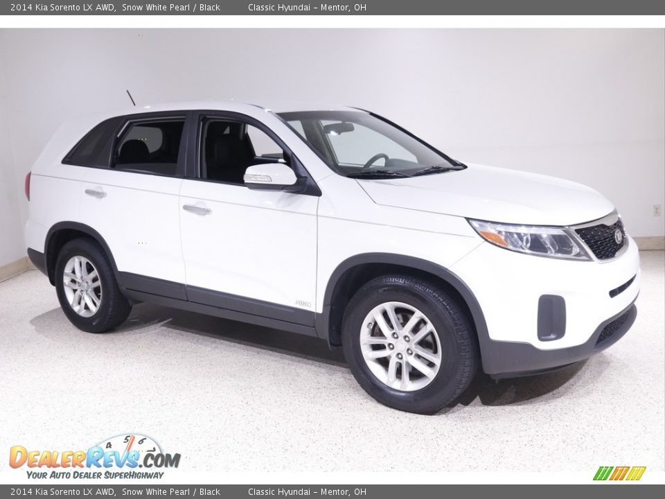 2014 Kia Sorento LX AWD Snow White Pearl / Black Photo #1