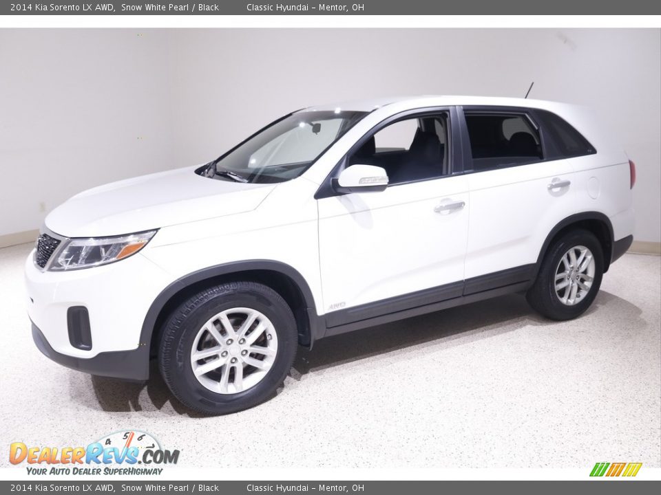 2014 Kia Sorento LX AWD Snow White Pearl / Black Photo #3