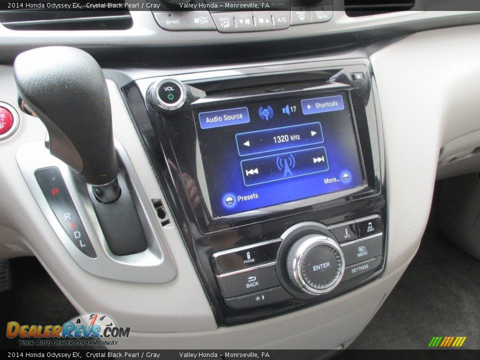 2014 Honda Odyssey EX Crystal Black Pearl / Gray Photo #17