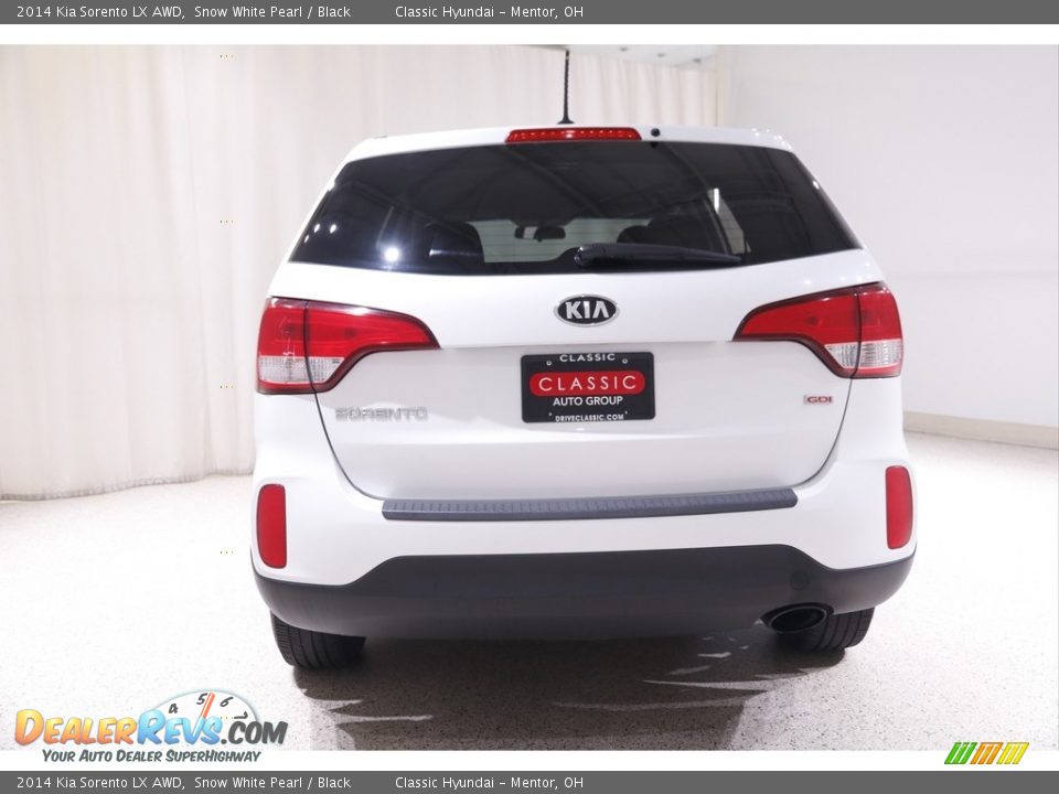2014 Kia Sorento LX AWD Snow White Pearl / Black Photo #16
