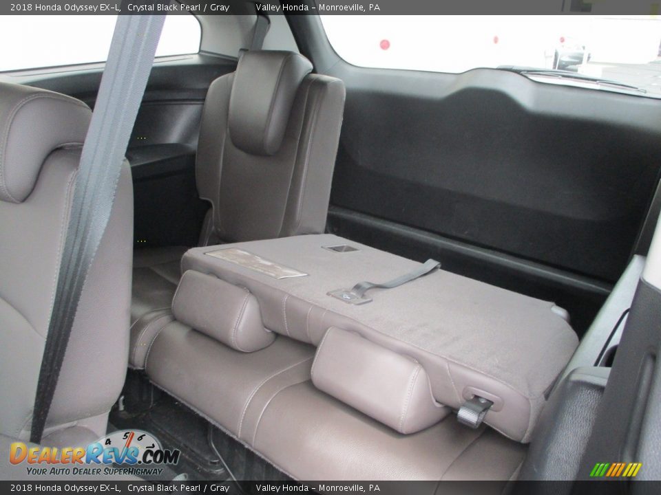 2018 Honda Odyssey EX-L Crystal Black Pearl / Gray Photo #14