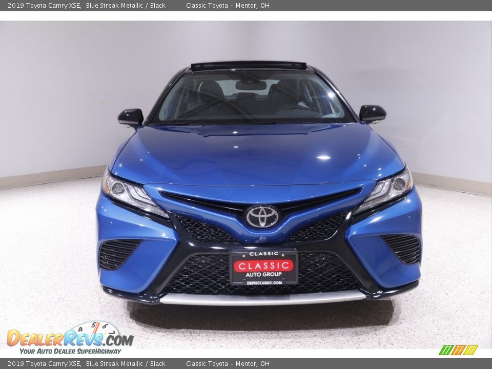2019 Toyota Camry XSE Blue Streak Metallic / Black Photo #2