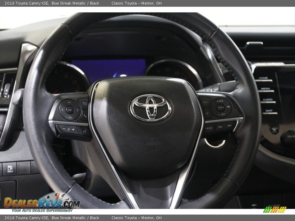 2019 Toyota Camry XSE Blue Streak Metallic / Black Photo #7
