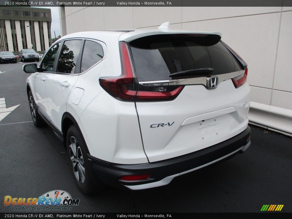 2020 Honda CR-V EX AWD Platinum White Pearl / Ivory Photo #3