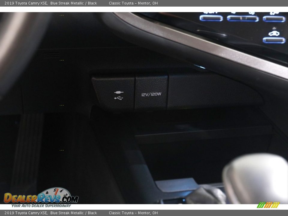 2019 Toyota Camry XSE Blue Streak Metallic / Black Photo #13