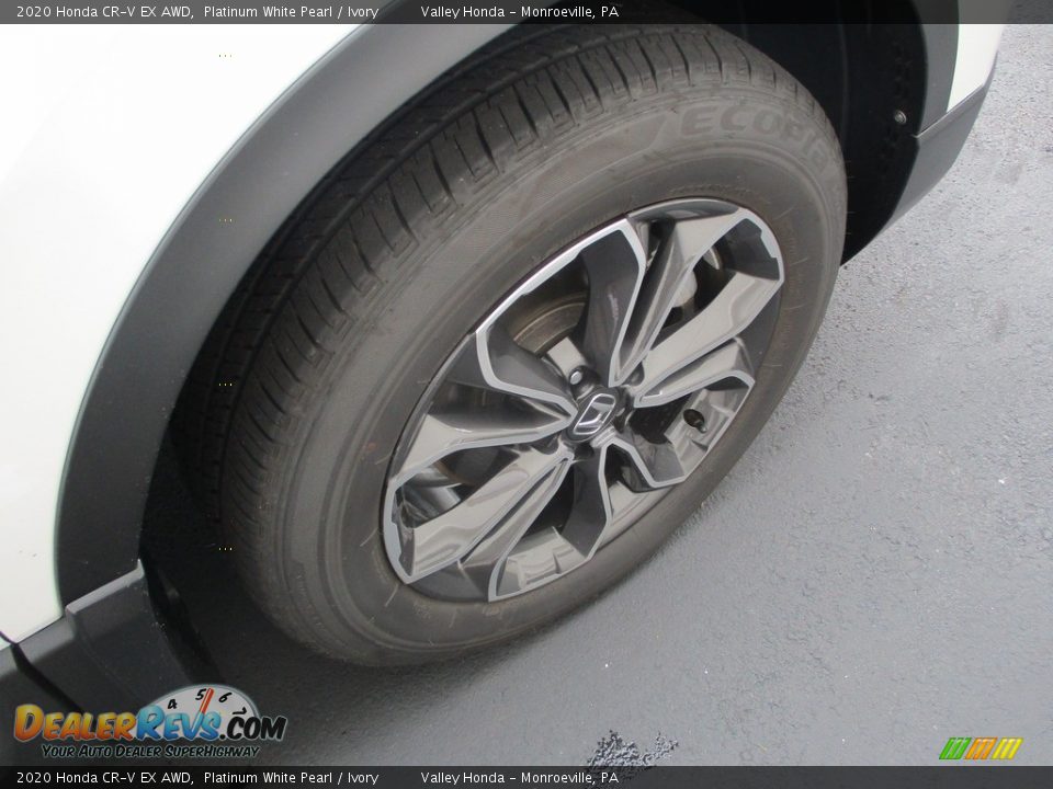 2020 Honda CR-V EX AWD Platinum White Pearl / Ivory Photo #6