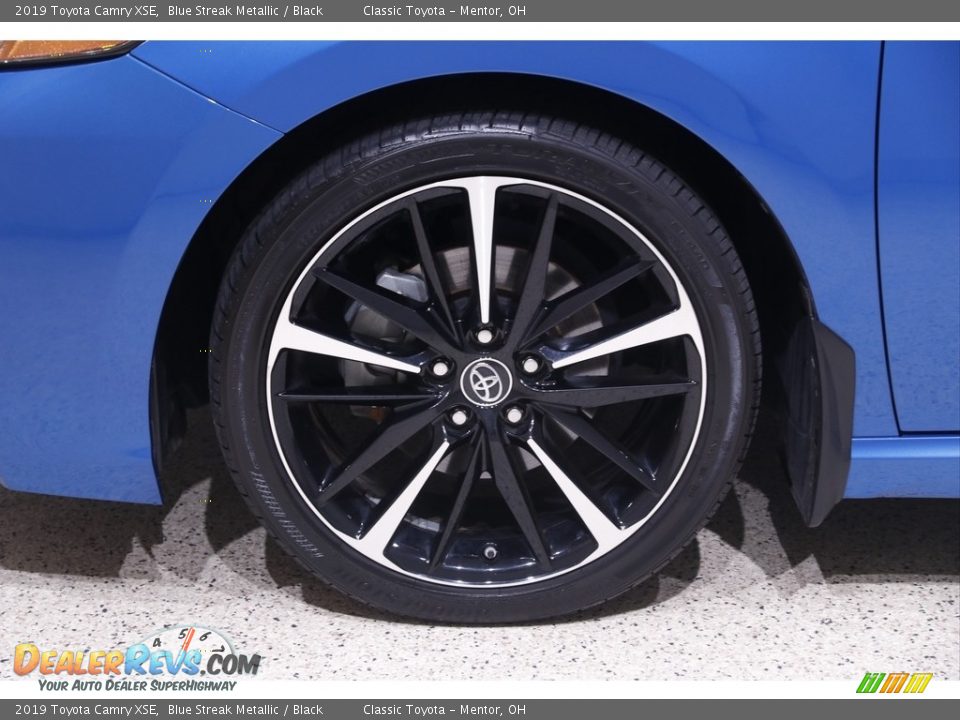 2019 Toyota Camry XSE Blue Streak Metallic / Black Photo #21