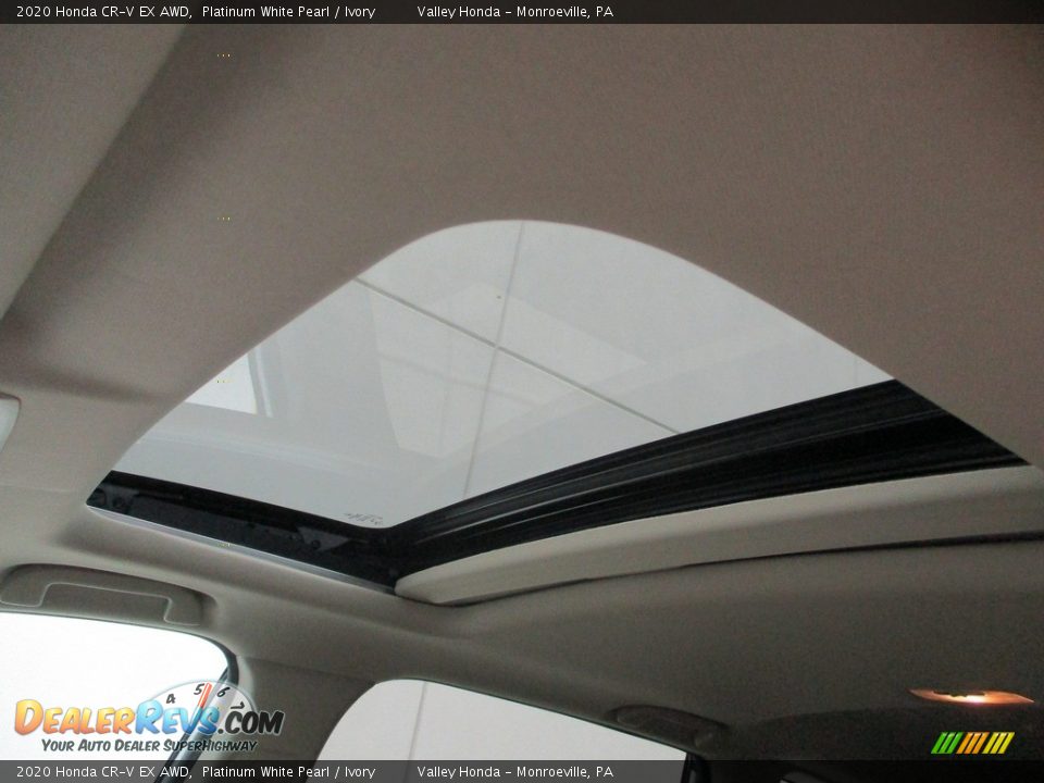 2020 Honda CR-V EX AWD Platinum White Pearl / Ivory Photo #11