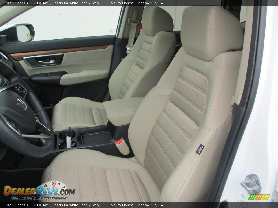 2020 Honda CR-V EX AWD Platinum White Pearl / Ivory Photo #12