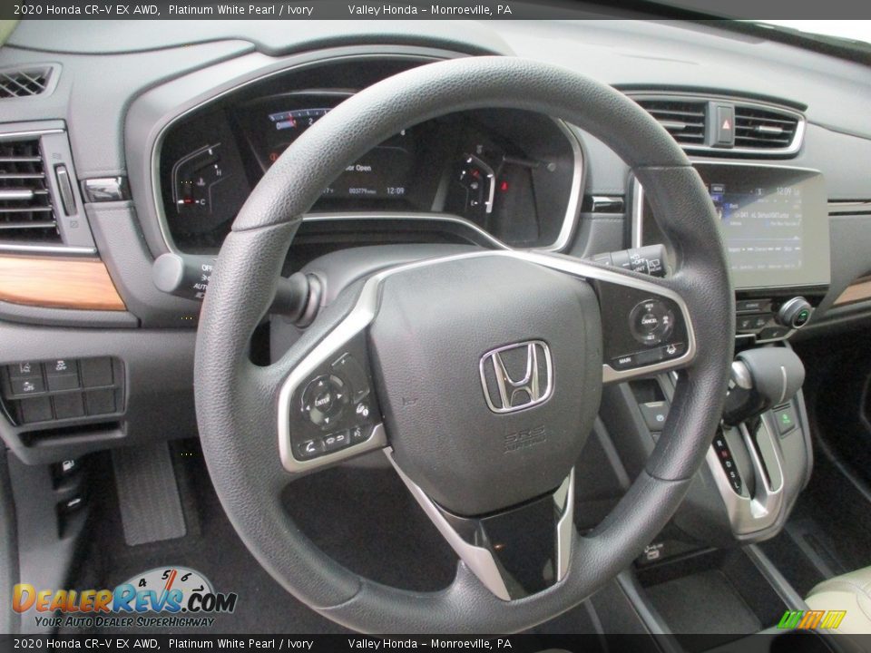 2020 Honda CR-V EX AWD Platinum White Pearl / Ivory Photo #14