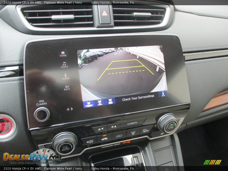 2020 Honda CR-V EX AWD Platinum White Pearl / Ivory Photo #16