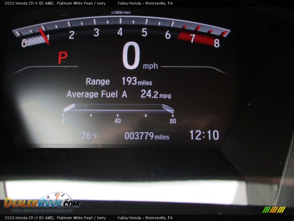 2020 Honda CR-V EX AWD Platinum White Pearl / Ivory Photo #20