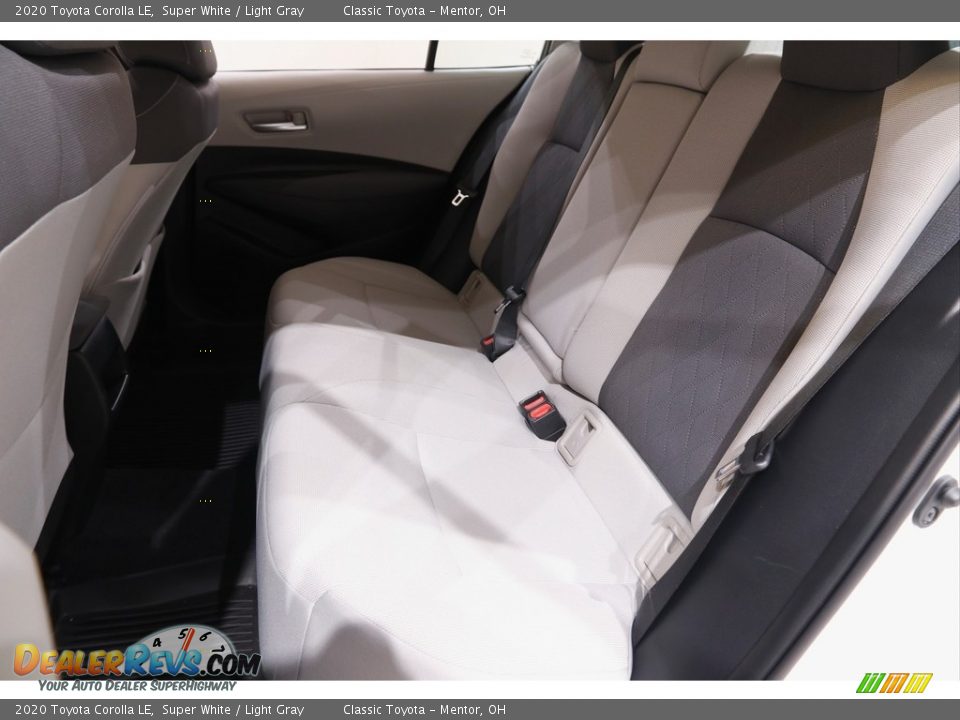 2020 Toyota Corolla LE Super White / Light Gray Photo #15