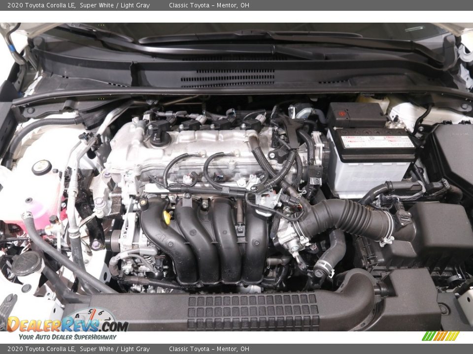 2020 Toyota Corolla LE Super White / Light Gray Photo #17